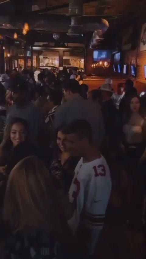 A packed night downstairs at Tony's
